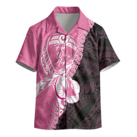 Personalised Polynesia Breast Cancer Awareness Kid Hawaiian Shirt Fight With Hope Pink Ribbon Boxing Gloves LT14 - Polynesian Pride