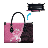 Polynesia Breast Cancer Awareness Leather Bag Fight With Hope Pink Ribbon Boxing Gloves LT14 - Polynesian Pride
