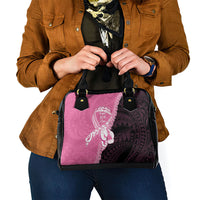 Polynesia Breast Cancer Awareness Shoulder Handbag Fight With Hope Pink Ribbon Boxing Gloves LT14 - Polynesian Pride