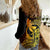 Hawaii Women Casual Shirt King Kamehameha Mix Polynesian Plumeria Reggae Version LT14 - Polynesian Pride