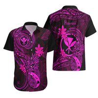 Hawaii Hawaiian Shirt Pineapple Mix Polynesian Plumeria Pink Version LT14 - Polynesian Pride