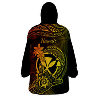 hawaii-wearable-blanket-hoodie-shaka-tattoo-mix-polynesian-plumeria-reggae-version