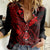 hawaii-women-casual-shirt-shaka-tattoo-mix-polynesian-plumeria-red-version