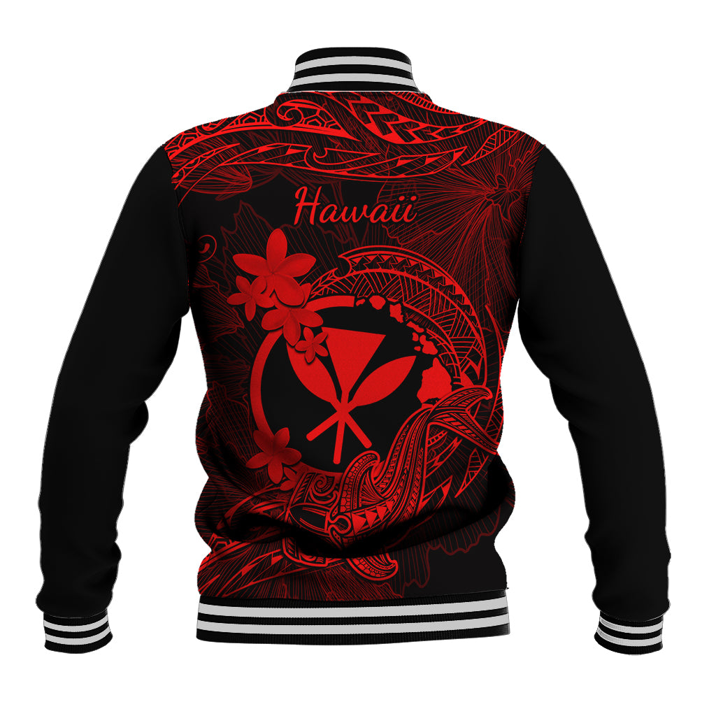 hawaii-baseball-jacket-hammerhead-shark-tattoo-mix-polynesian-plumeria-red-version