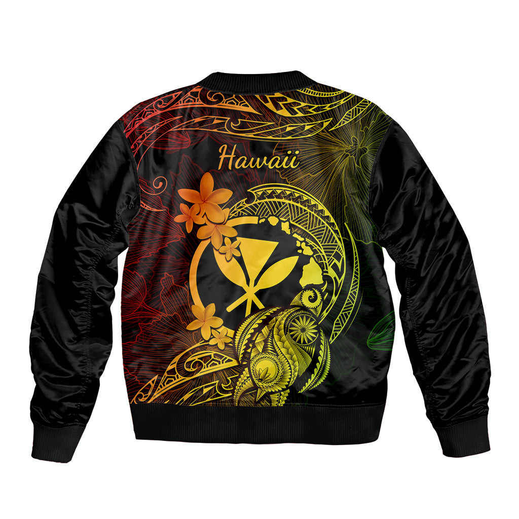 hawaii-sleeve-zip-bomber-jacket-turtle-mix-polynesian-plumeria-reggae-version