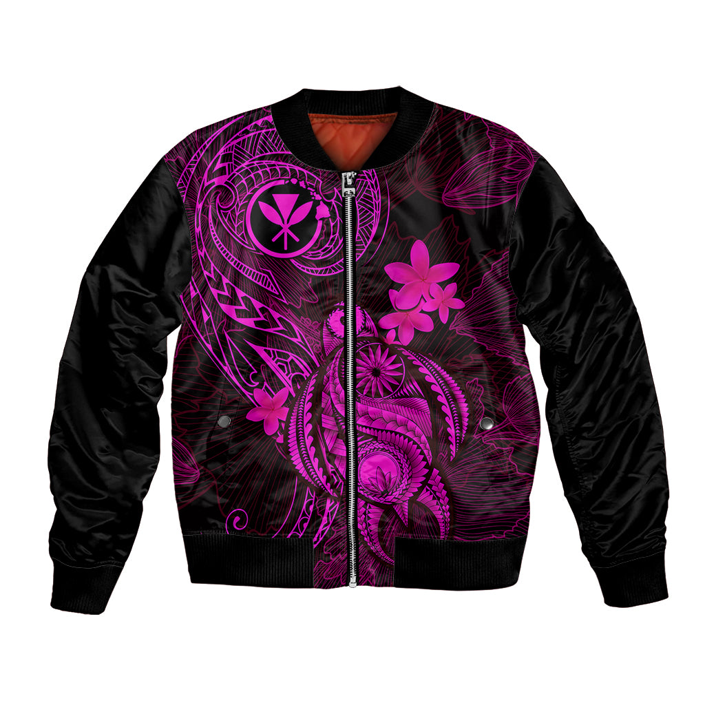 hawaii-bomber-jacket-turtle-mix-polynesian-plumeria-pink-version
