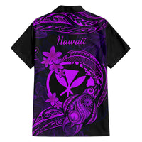 hawaii-family-matching-tank-maxi-dress-and-hawaiian-shirt-turtle-mix-polynesian-plumeria-purple-version