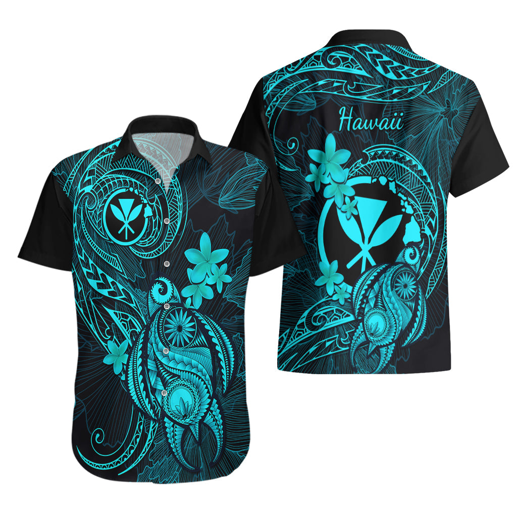 hawaii-hawaiian-shirt-turtle-mix-polynesian-plumeria-turquoise-version