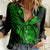 hawaii-women-casual-shirt-turtle-mix-polynesian-plumeria-green-version