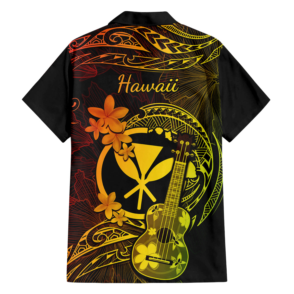 hawaii-family-matching-tank-maxi-dress-and-hawaiian-shirt-ukulele-mix-polynesian-plumeria-reggae-version