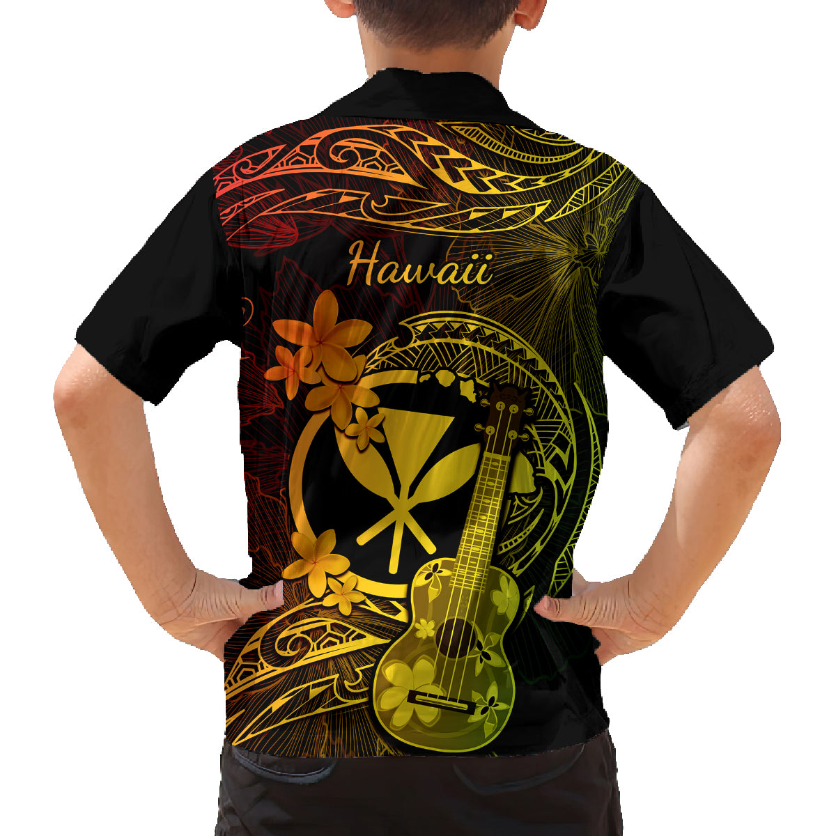 hawaii-kid-hawaiian-shirt-ukulele-mix-polynesian-plumeria-reggae-version