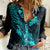hawaii-women-casual-shirt-ukulele-mix-polynesian-plumeria-turquoise-version