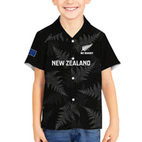 Custom New Zealand Silver Fern Rugby Hawaiian Shirt 2023 Go Aotearoa Champions World Cup LT14 - Polynesian Pride