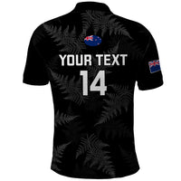 Custom New Zealand Silver Fern Rugby Polo Shirt 2023 Go Aotearoa World Cup LT14 - Polynesian Pride