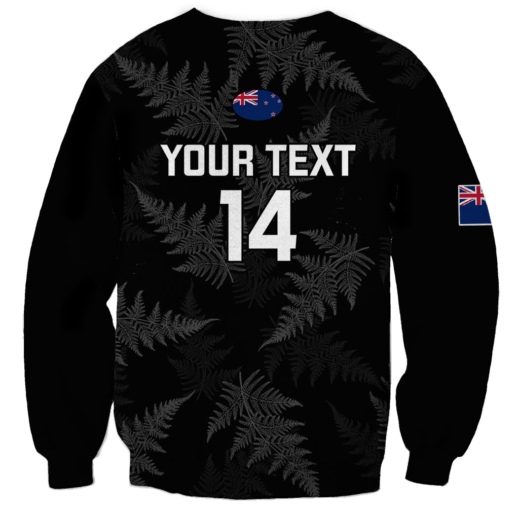Custom New Zealand Silver Fern Rugby Sweatshirt 2023 Go Aotearoa Champions World Cup LT14 - Polynesian Pride