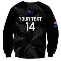 Custom New Zealand Silver Fern Rugby Sweatshirt 2023 Go Aotearoa Champions World Cup LT14 - Polynesian Pride