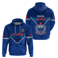 Samoa Rugby Hoodie 2023 Go Manu Samoa LT14 - Polynesian Pride