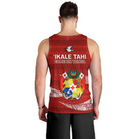 Tonga Rugby Men Tank Top 2023 Ikale Tahi Tongan Ngatu Pattern LT14 - Polynesian Pride