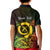 Personalised Vanuatu Family Day Kid Polo Shirt Happy 26 December Vanuatuan Pig Tusk LT14 - Polynesian Pride