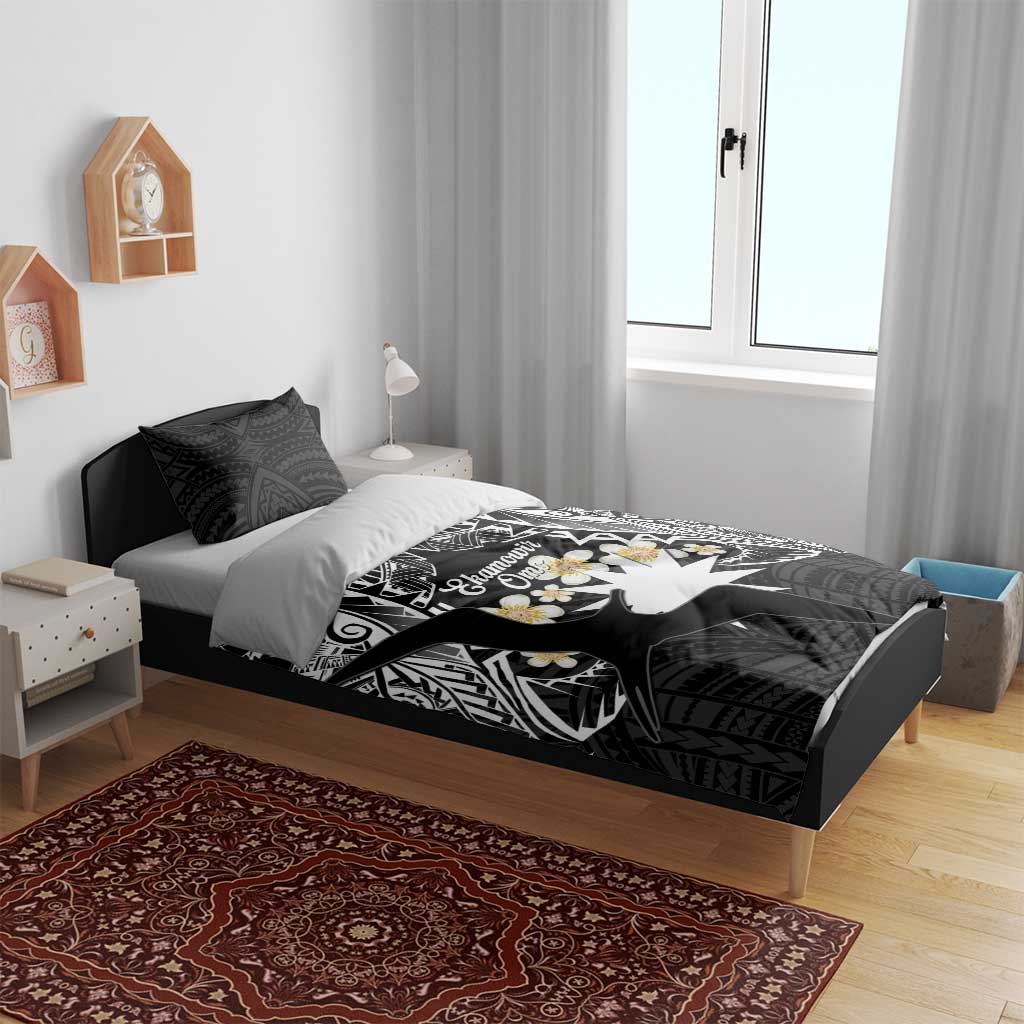 Ekamowir Omo Nauru Bedding Set Naoero Twelve-pointed Star Polynesian Tattoo
