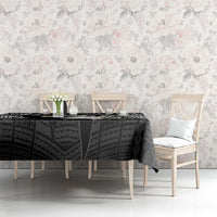 Ekamowir Omo Nauru Tablecloth Naoero Twelve-pointed Star Polynesian Tattoo