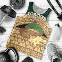 Bula Fiji Kava Bowl Men Tank Top Fijian Tapa Cloth Vintage Vibe