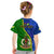 Personalised Vanuatu Malampa Province Kid T Shirt Turtle Sand Drawing Unique Tapa Pattern LT14 - Polynesian Pride