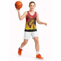 Custom Papua New Guinea Cricket Basketball Jersey PNG Barramundis LT14 - Polynesian Pride