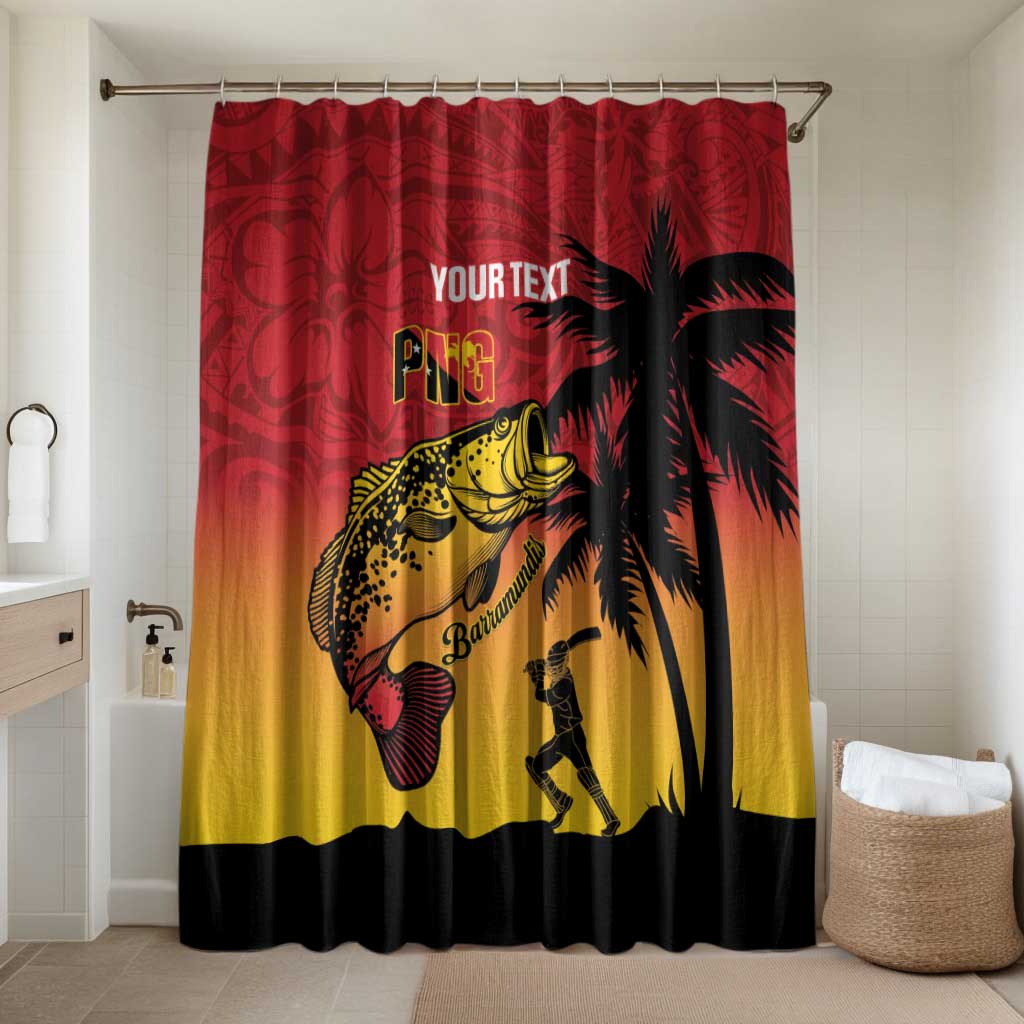 Custom Papua New Guinea Cricket Bathroom Set PNG Barramundis - Polynesian Pride