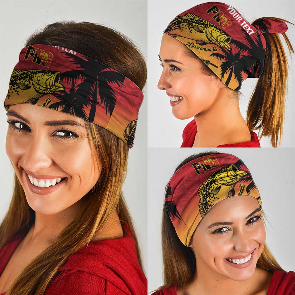 Custom Papua New Guinea Cricket Neck Gaiter PNG Barramundis - Polynesian Pride