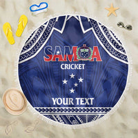 Custom Samoa Cricket Beach Blanket Go Champions Samoan - Polynesian Pride