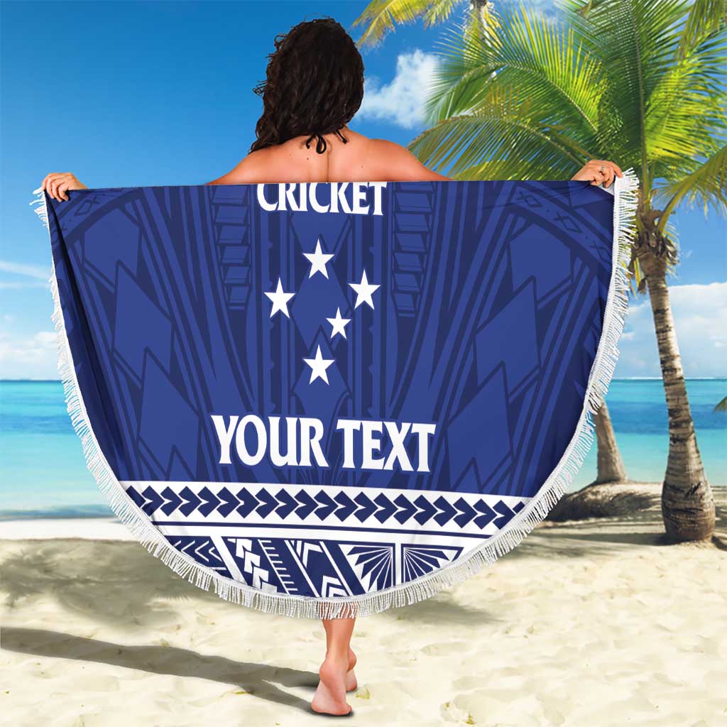 Custom Samoa Cricket Beach Blanket Go Champions Samoan - Polynesian Pride