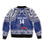 Custom Samoa Cricket Bomber Jacket Go Champions Samoan - Polynesian Pride