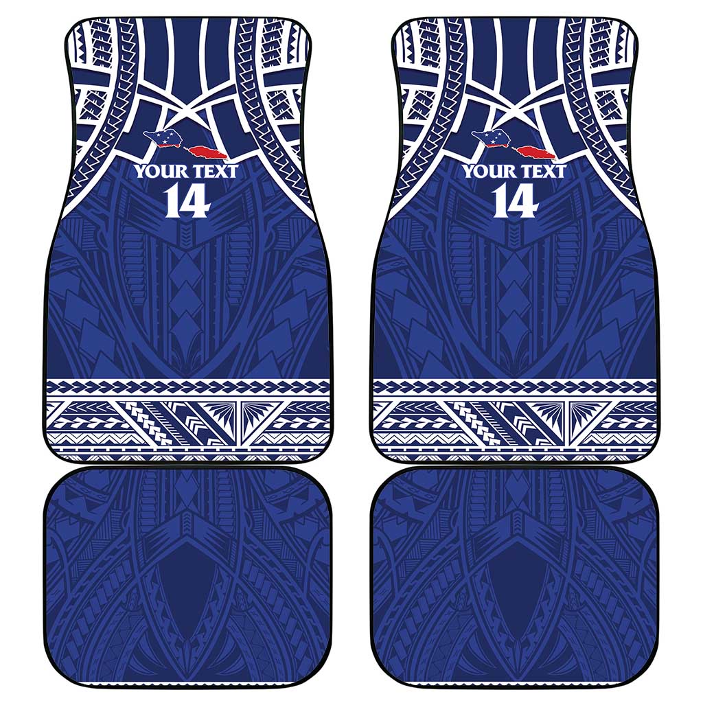 Custom Samoa Cricket Car Mats Go Champions Samoan - Polynesian Pride