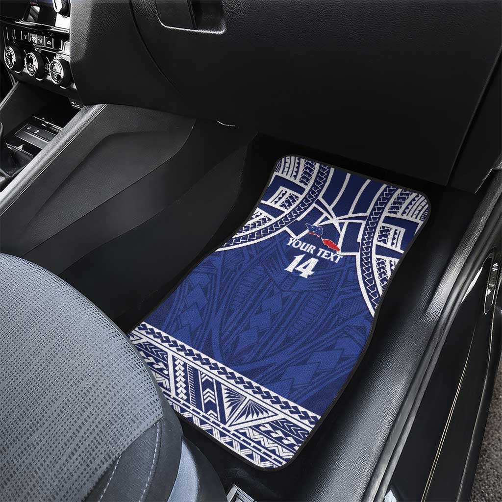 Custom Samoa Cricket Car Mats Go Champions Samoan - Polynesian Pride
