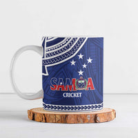 Custom Samoa Cricket Ceramic Mug Go Champions Samoan - Polynesian Pride