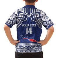 Custom Samoa Cricket Family Matching Tank Maxi Dress and Hawaiian Shirt Go Champions Samoan LT14 - Polynesian Pride