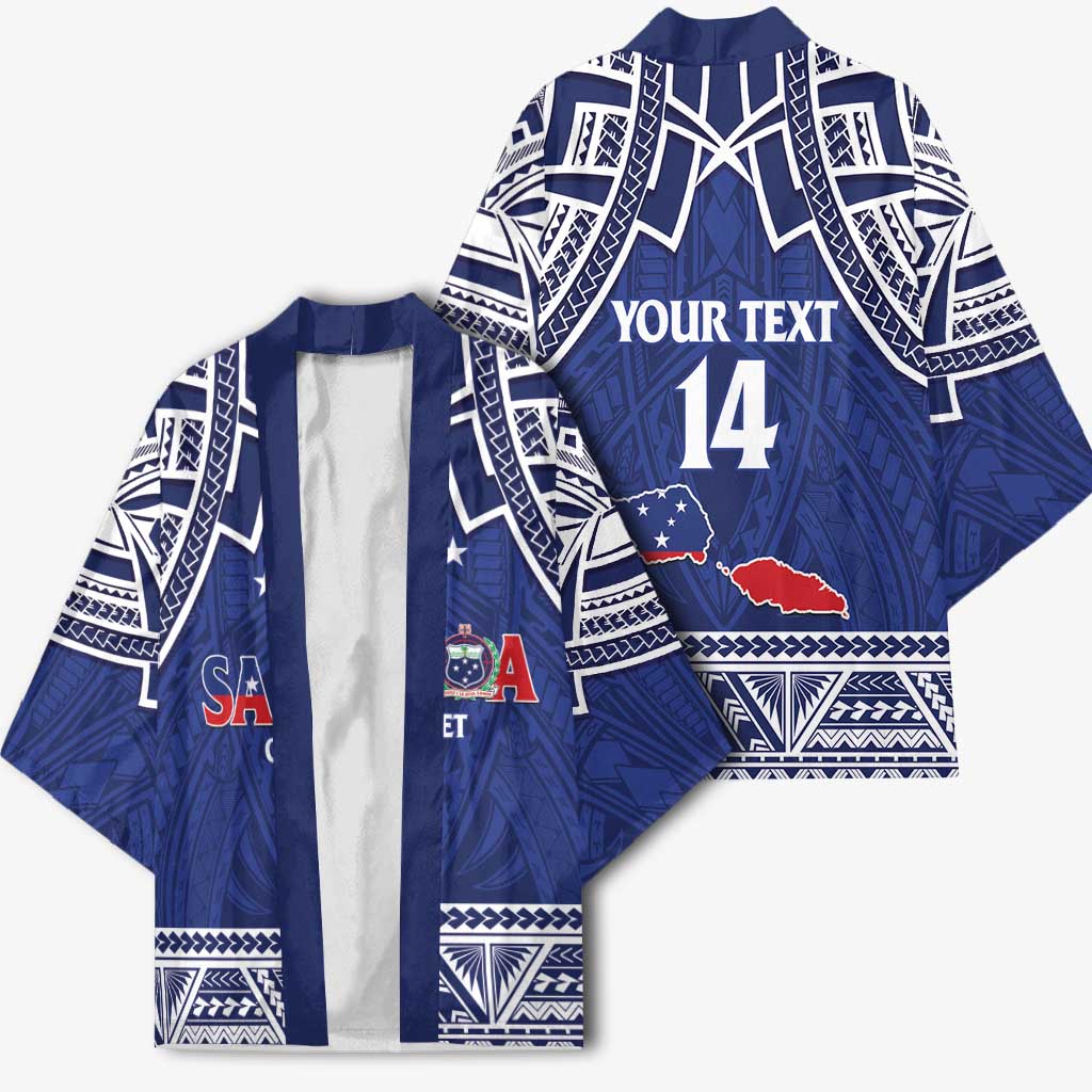 Custom Samoa Cricket Kimono Go Champions Samoan - Polynesian Pride