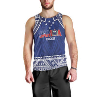 Custom Samoa Cricket Men Tank Top Go Champions Samoan - Polynesian Pride