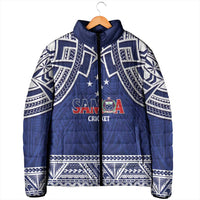 Custom Samoa Cricket Padded Jacket Go Champions Samoan LT14 - Polynesian Pride
