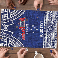 Custom Samoa Cricket Puzzle Go Champions Samoan LT14 - Polynesian Pride