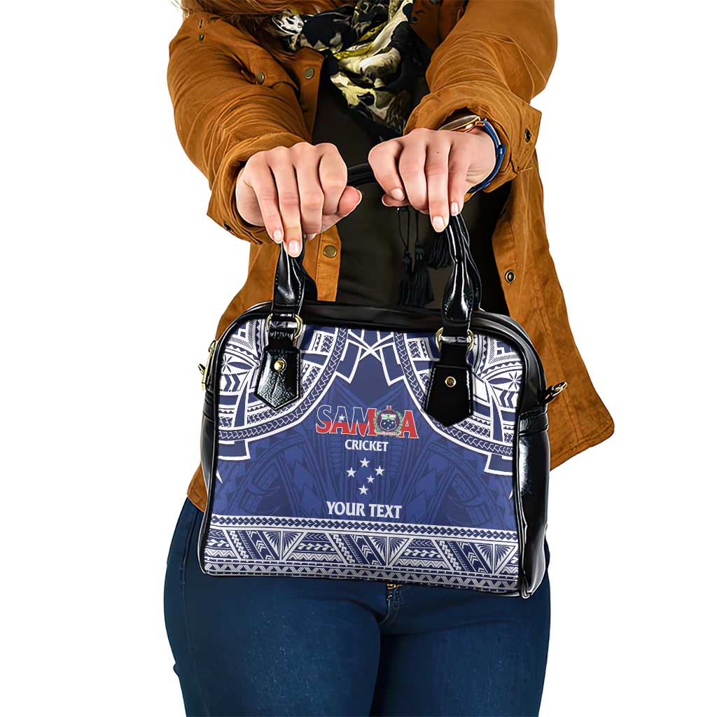 Custom Samoa Cricket Shoulder Handbag Go Champions Samoan - Polynesian Pride
