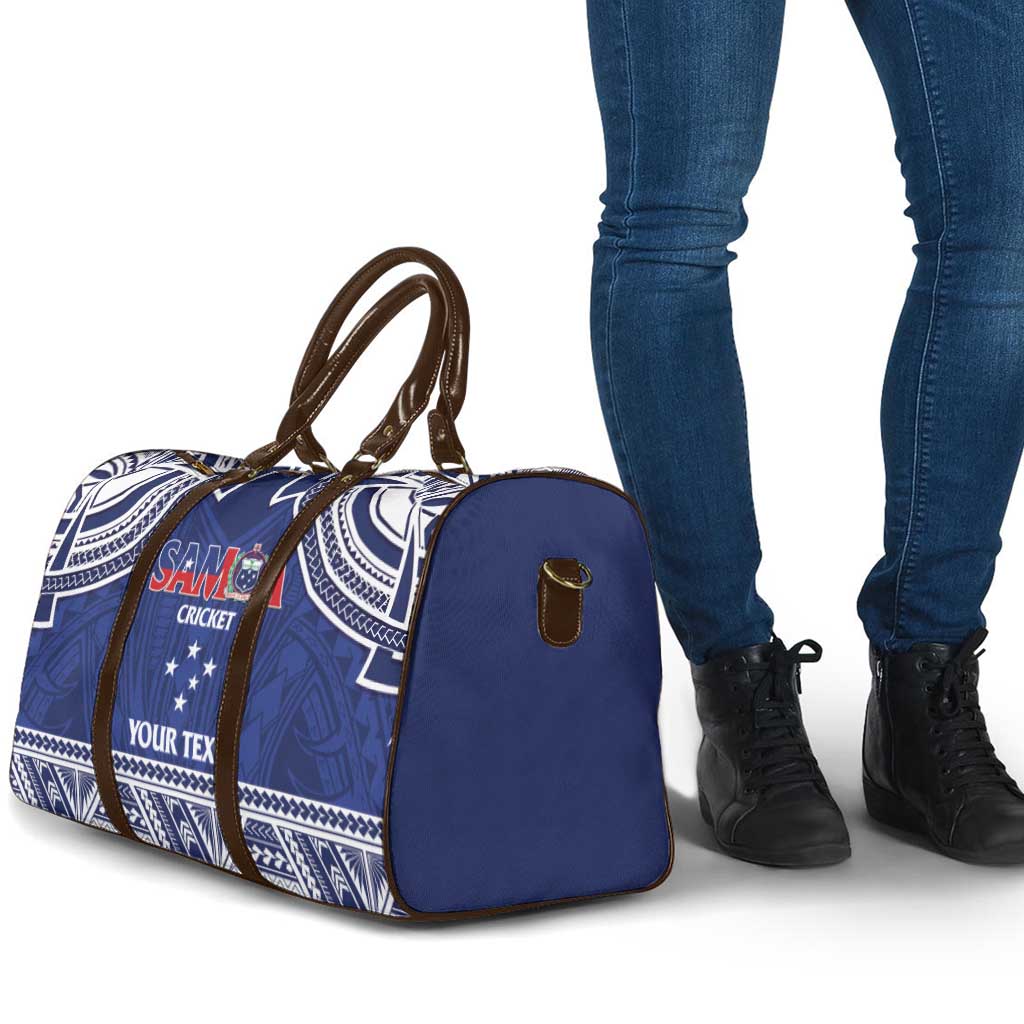 Custom Samoa Cricket Travel Bag Go Champions Samoan - Polynesian Pride