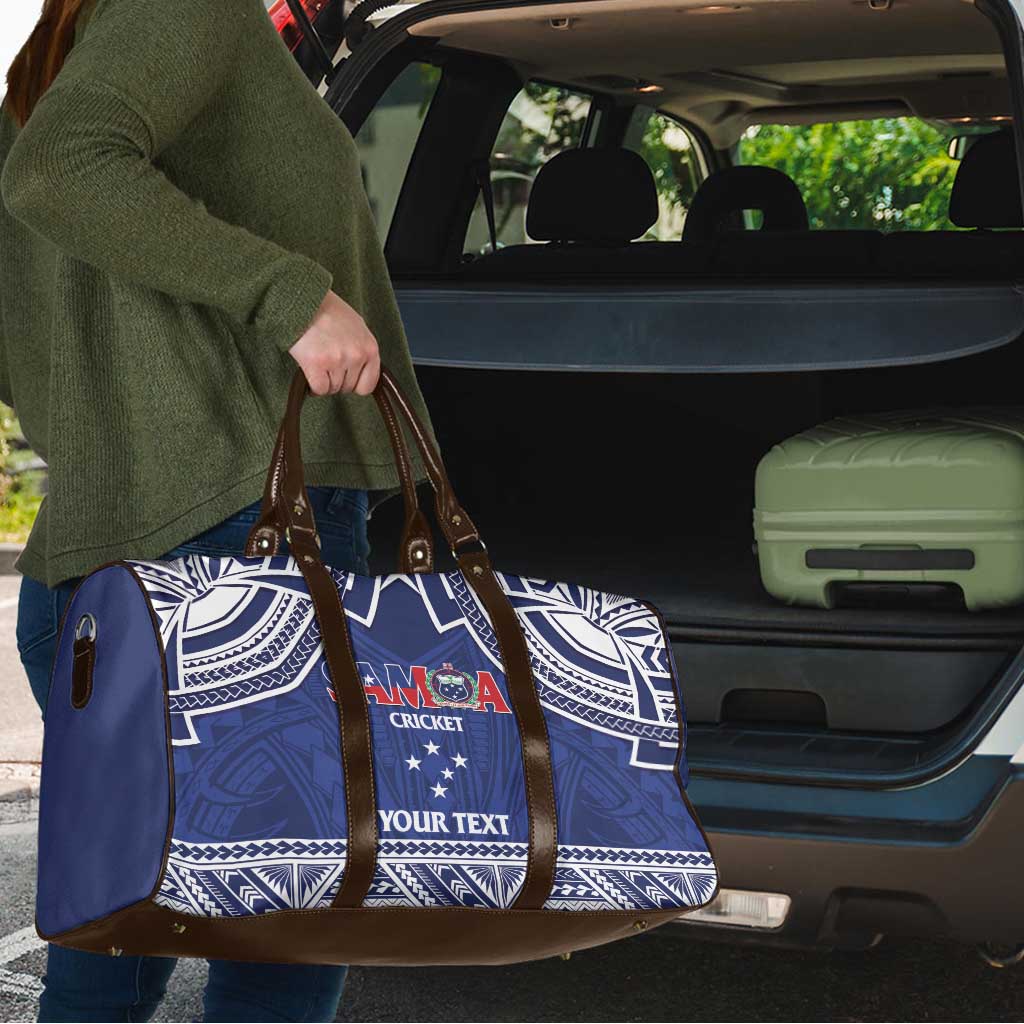 Custom Samoa Cricket Travel Bag Go Champions Samoan - Polynesian Pride