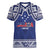 Custom Samoa Cricket Women V-Neck T-Shirt Go Champions Samoan - Polynesian Pride
