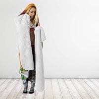 Papua New Guinea Independence Day Hooded Blanket One People One Nation One Country