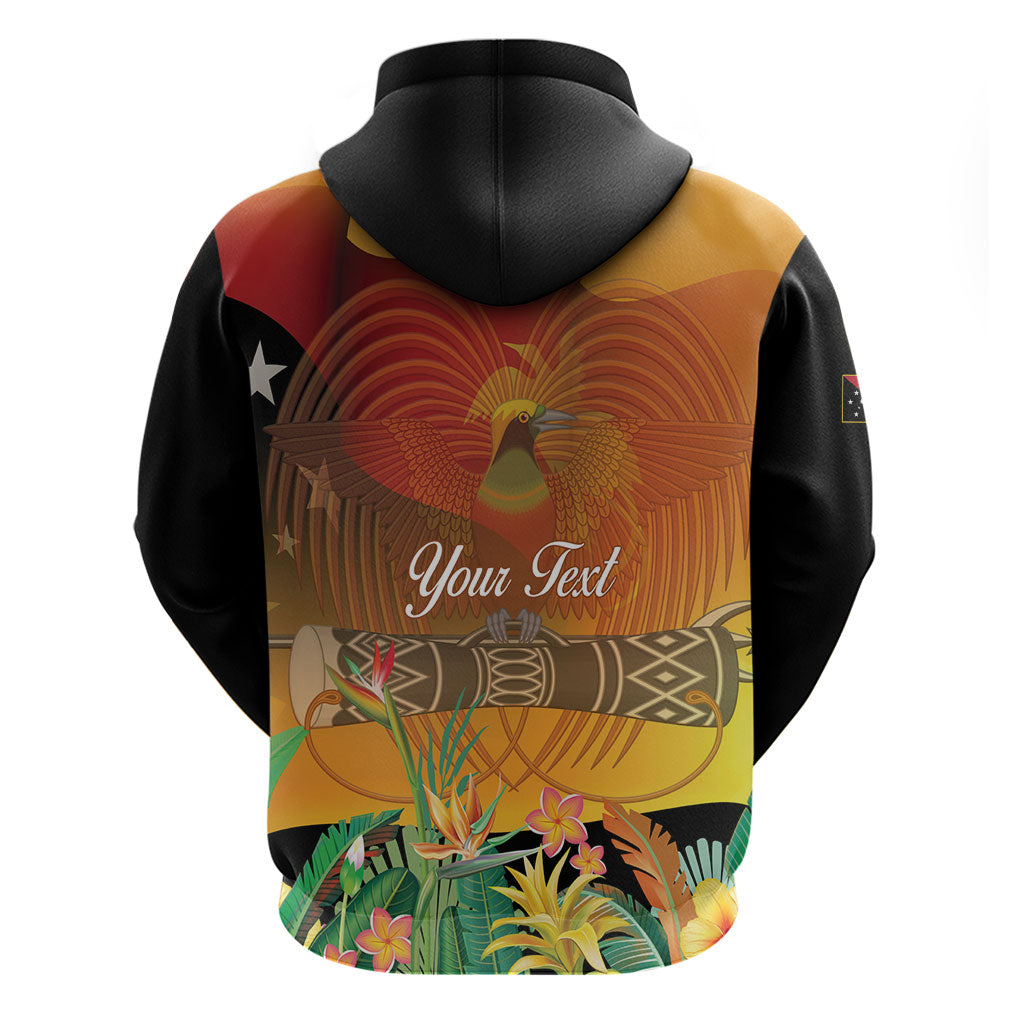 Personalised Papua New Guinea Independence Day Hoodie One People One Nation One Country LT14 - Polynesian Pride