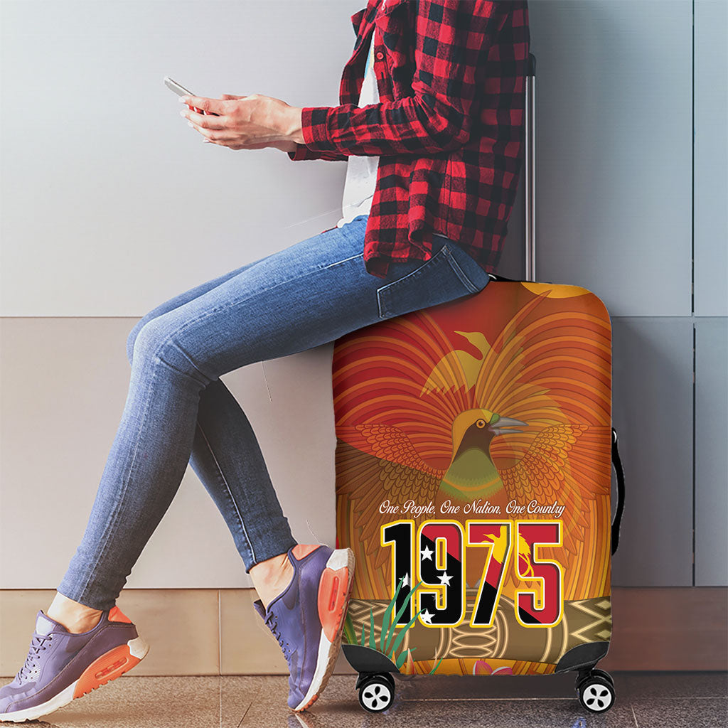 Papua New Guinea Independence Day Luggage Cover One People One Nation One Country