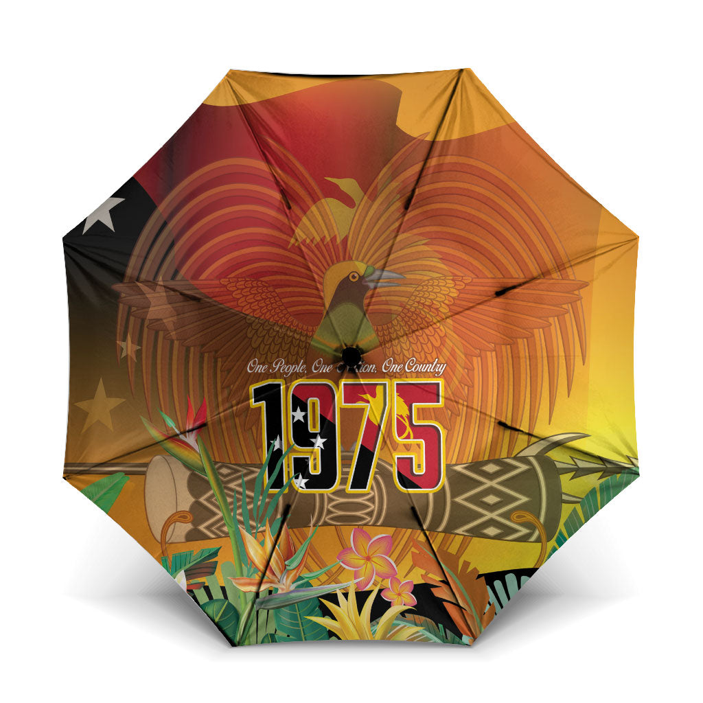 Papua New Guinea Independence Day Umbrella One People One Nation One Country