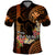Hawaii Polo Shirt Pray For Maui Hawaiian Plumeria Be Strong Gold Verison LT14 Gold - Polynesian Pride